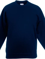 Fruit of the Loom Classic Kids Set-In Sweat Detská mikina 16.2041 tmavomodrá