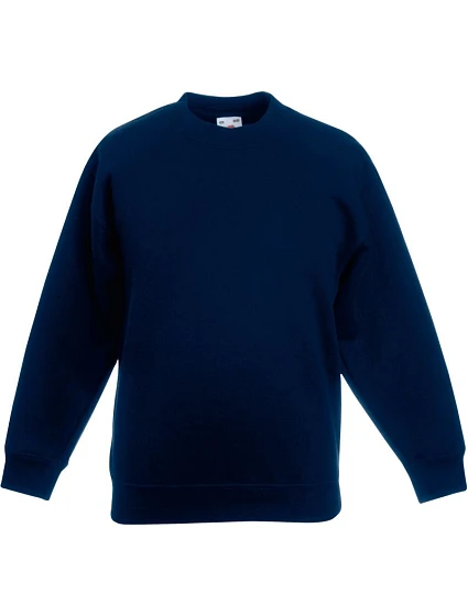 Fruit of the Loom Classic Kids Set-In Sweat Detská mikina 16.2041 tmavomodrá Fruit of the Loom Classic Kids Set-In Sweat Detská mikina 16.2041 tmavomodrá