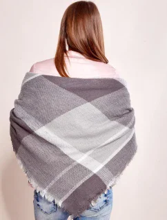 Šátek AT CH model 15090467 tmavě šedý - FPrice