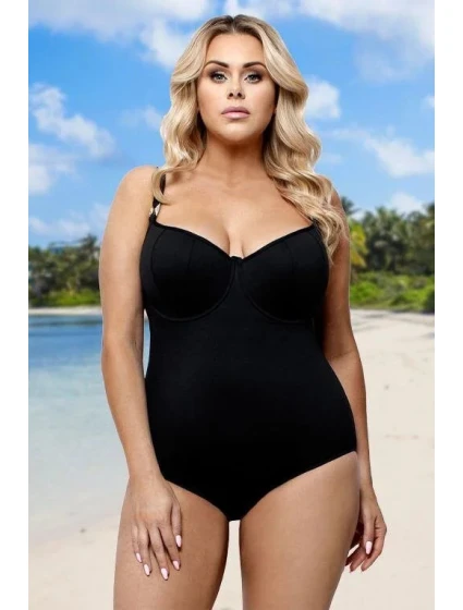 Jednodílné dámské plavky model 21207513 černé - Lorin