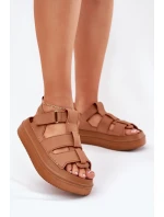 Sandále model 213169 Krok vo veľkom štýle