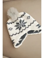 Čepice s rolováním Magda K293 camel