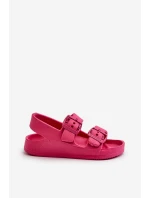 Dětské lehké sandály s přezkami BIG STAR model 21651496 Fuchsie - Big Star Shoes