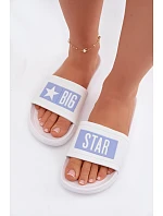 Dámské pantofle Big Star TT274A002 Bílomodré Dámské pantofle Big Star TT274A002 Bílomodré