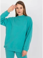 Mikina AP BL A R001 tyrkysová Mikina AP BL A R001 tyrkysová