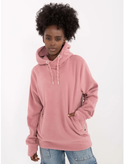 Mikina D20005M02627B2 tmavoružová Mikina D20005M02627B2 tmavoružová