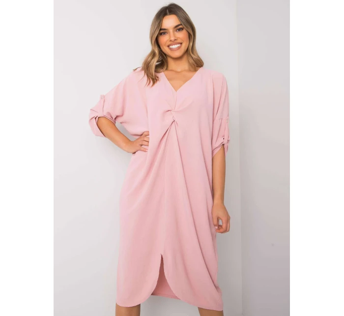 Šaty DHJ SK 20148.20 svetlo ružová