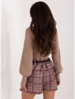 Szorty IT SN model 21776276 bordowy - FPrice