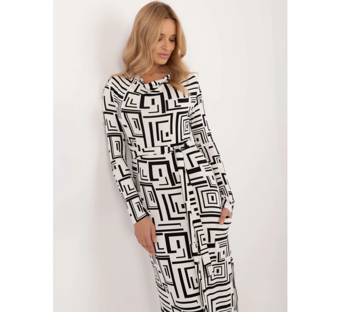 Sukienka LK SK model 20572072 biało czarny - FPrice