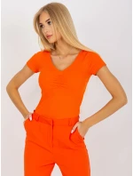 Kalhoty TO SP model 17408219 oranžová - FPrice Kalhoty TO SP model 17408219 oranžová - FPrice