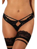 Sexy tanga model 17680190 černá - Axami