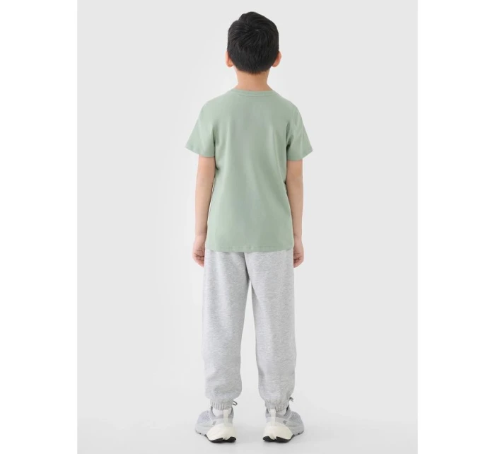 Chlapčenské tepláky typu jogger 4F 4FJWMM00TTROM1188-25M Chlapčenské tepláky typu jogger 4F 4FJWMM00TTROM1188-25M