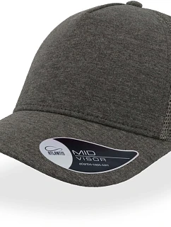 Rapper Jersey 5 panelová Trucker kšiltovka  dark grey model 22478783 - Atlantis Headwear
