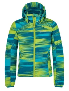 Chlapčenská softshellová bunda Ravio-j tyrkysová - Kilpi