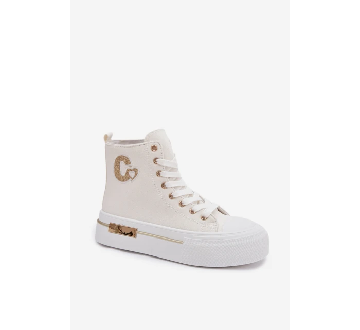 Dámské tenisky na platformě Bílé Meloria