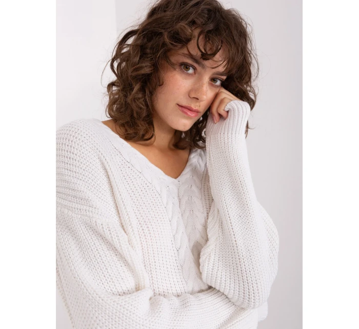 Sweter BA SW model 19040876 ecru - FPrice