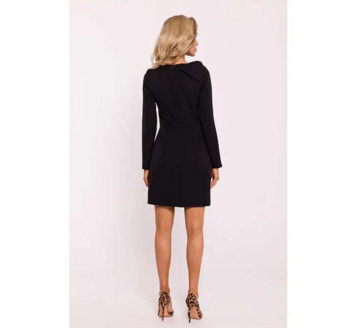 Mini šaty s mašlí na  černé model 20515029 - Moe