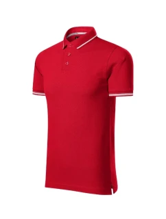 Dokonalosť hladká polokošeľa pánska formula červená