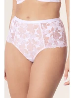 Hanna nohavičky s vysokým pásom biele