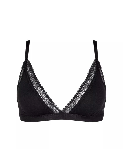 sloggi GO Ribbed R Bralette - BLACK - SLOGGI BLACK - SLOGGI