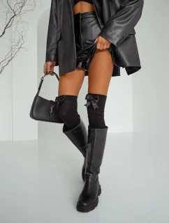 Milena podkolienky 1559-001 S veľkou mašľou 37-41