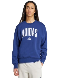 Pánska mikina adidas Collegiate Sweatshirt blue JM1734 pánska