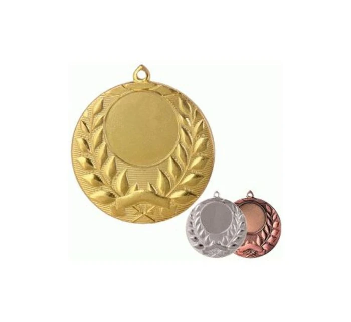 Všeobecná zlatá medaila s miestom na emblém 25 mm - oceľová medaila