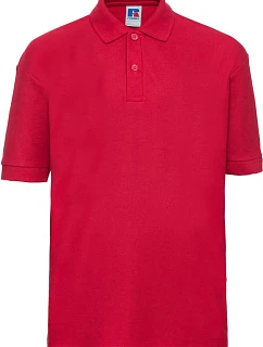 Russell Athletic 539B Detské polo tričko z piké 10.539B classic red