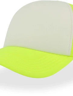 Atlantis Headwear Rapper 5-panelová sieťovaná čiapka 33.2070 žltá fluo