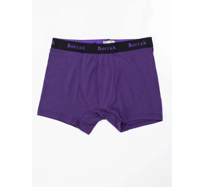 Boxerky BR BK 4476.28P tmavo fialová Boxerky BR BK 4476.28P tmavo fialová