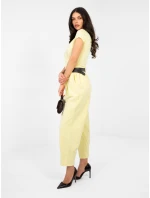 Nohavice MI SP 2690.00 svetložltá