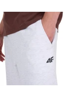 Pánske nohavice 4F CAS M1140 cool light grey melange 4FWMM00TTROM1140 27M