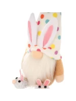 MEDVEĎ GHOOM 25CM V SNOCH CHLAPEC JARNÁ DEKORÁCIA