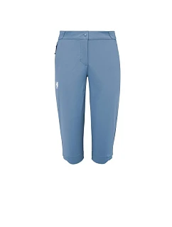 Dámske šortky MILLET UBIC STRETCH 3/4 PANT v modrej farbe