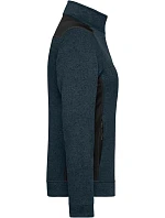 JN Dámská pracovní pletená fleece bunda Strong 02.0 navy/navy model 22492748 - Daiber