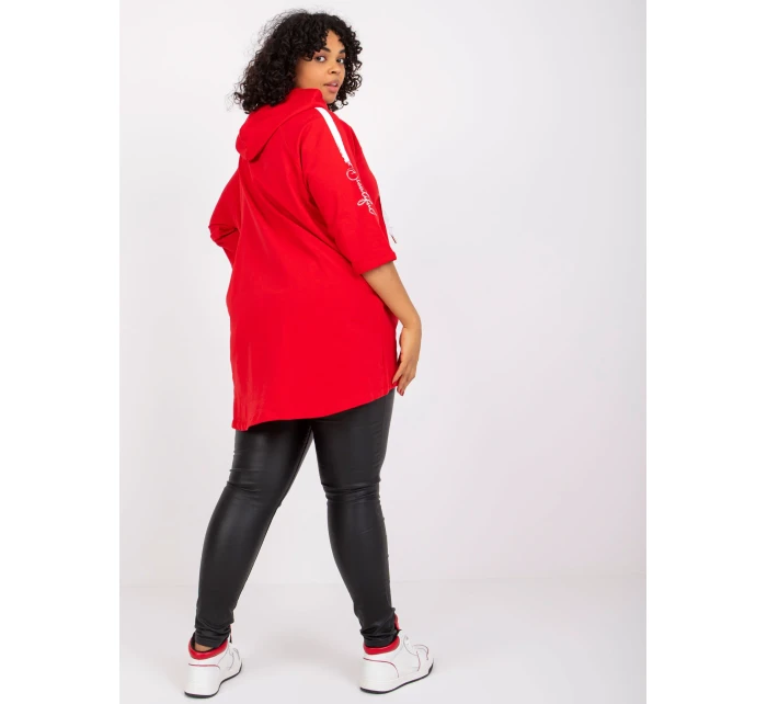 Mikina RV BL 6796.86 červená Mikina RV BL 6796.86 červená