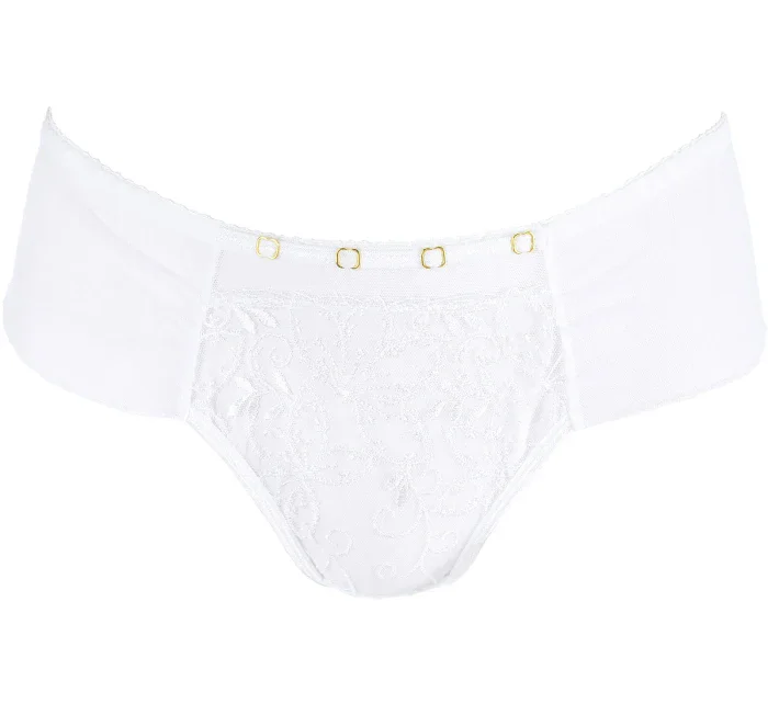 String Brasiliana V-10565 biela - Axami String Brasiliana V-10565 biela - Axami