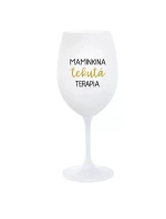 model 20497966 TEKUTÁ TERAPIA - SK biely pohár na víno 350 ml model 20497966 TEKUTÁ TERAPIA - SK biely pohár na víno 350 ml