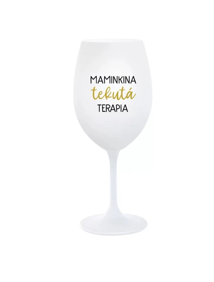 model 20497966 TEKUTÁ TERAPIA - SK biely pohár na víno 350 ml model 20497966 TEKUTÁ TERAPIA - SK biely pohár na víno 350 ml