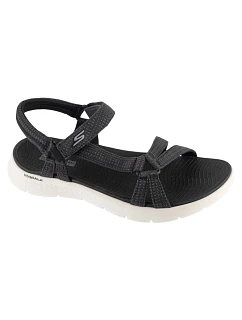 Sandále Skechers Go Walk Flex – Sublime 141451-BKW, čierne, veľkosť 36