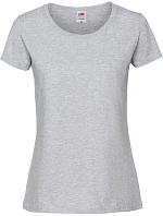 LadyFit Iconic 195 T Dámské tričko z těžké bavlny model 22431534 heather grey - Fruit of the Loom