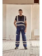 HVW 120 HiVis síťovaná bezpečnostní vesta model 22502255 red - Yoko
