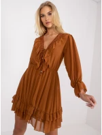 Šaty TW SK BI 0761.92 svetlo hnedá Šaty TW SK BI 0761.92 svetlo hnedá