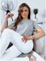 MAYLA dámské tričko světle šedé Dstreet model 21968034 - FashionStreet MAYLA dámské tričko světle šedé Dstreet model 21968034 - FashionStreet