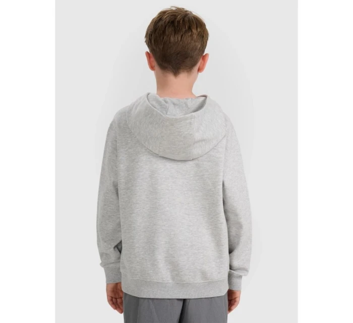 Chlapecká mikina s kapucí model 21476844 - 4F Chlapecká mikina s kapucí model 21476844 - 4F