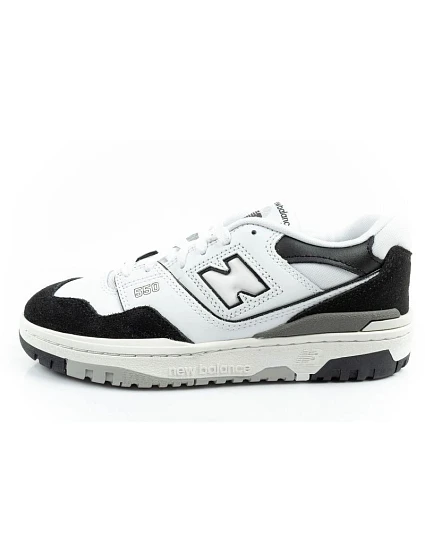 model 22116952 sportovní boty mládež kožené tenisky módní černé bílé dětské - New Balance