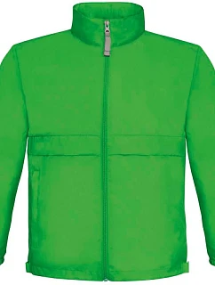 B&C Sirocco /kids Detská vetrovka bez podšívky 01.0950 real green