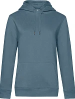 B&C QUEEN Hooded_° Dámska mikina s kapucňou 01.W02Q nordic blue