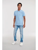 Pánské elastické piqué polo 10. bright royal model 22473922 - Russell Athletic Pánské elastické piqué polo 10. bright royal model 22473922 - Russell Athletic