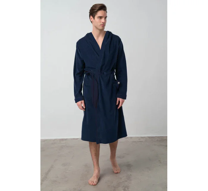 Pánský froté župan s kapucí model 20648066 - Vamp